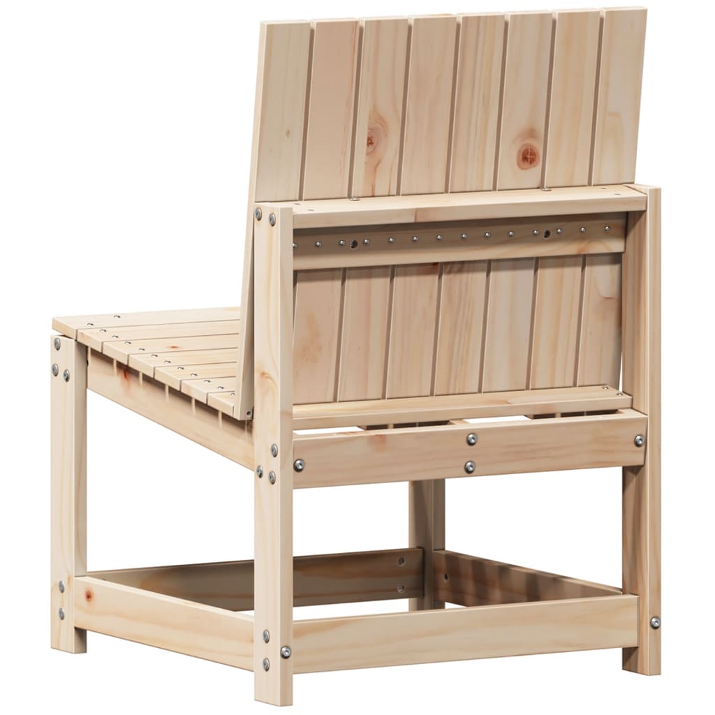 Garden Chair 50.5x55x77 cm Solid Wood Pine