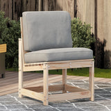 Garden Chair 50.5x55x77 cm Solid Wood Pine