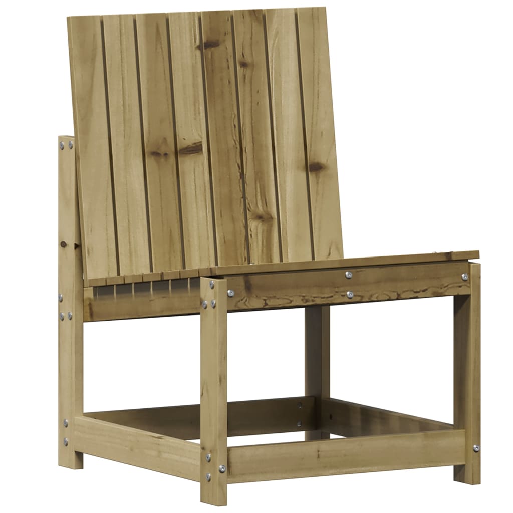 Garden Chair 50.5x55x77 cm Impregnated Wood Pine