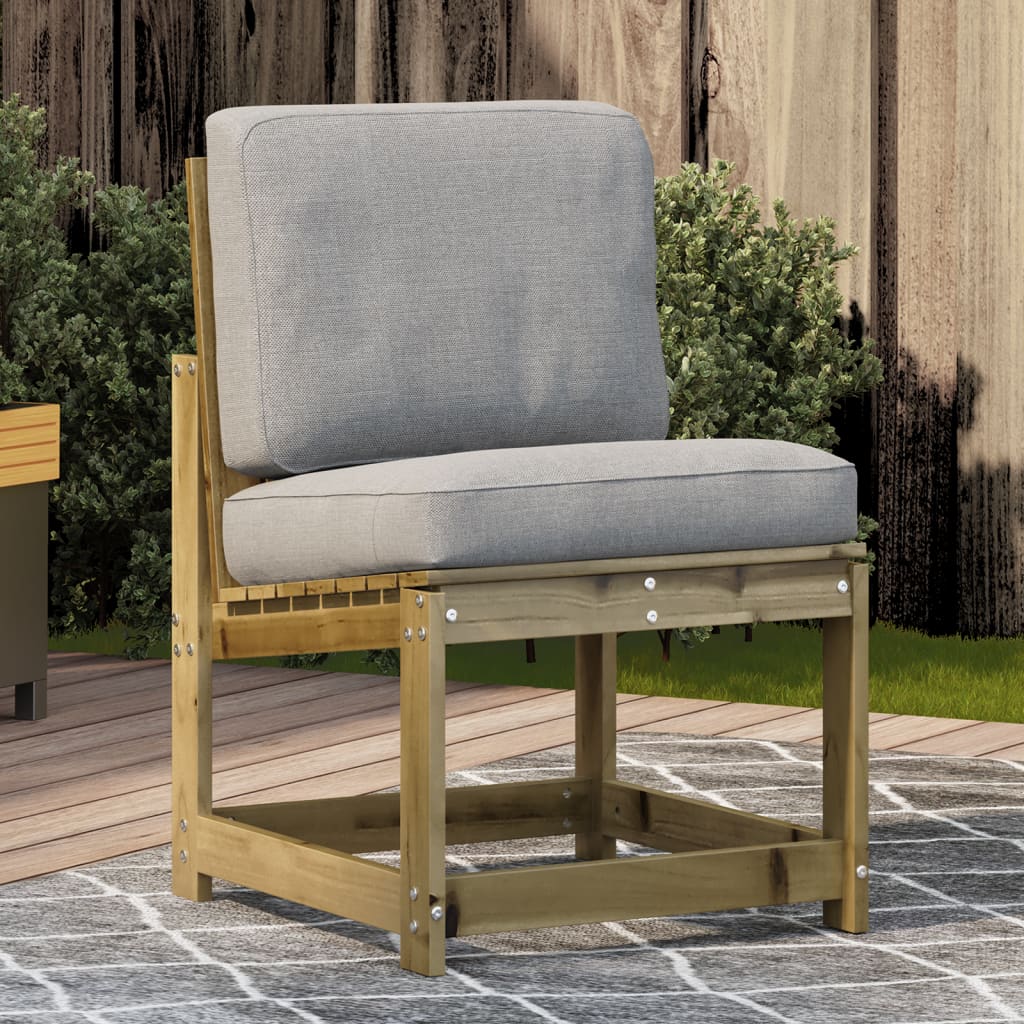 Garden Chair 50.5x55x77 cm Impregnated Wood Pine