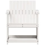 Garden Chair White 62x56x77 cm Solid Wood Pine