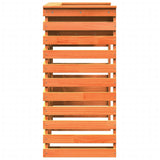 Outdoor Bar Table Wax Brown 113.5x50x103 cm Solid Wood Pine