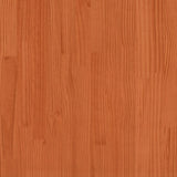 Picnic Table with Sandpit for Kids Wax Brown Solid Wood Pine
