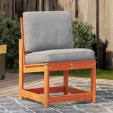 Garden Chair Wax Brown 50.5x55x77 cm Solid Wood Pine