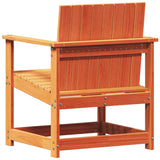 Garden Chair Wax Brown 62x56x77 cm Solid Wood Pine