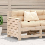 Garden Armrest Sofa 69x62x70.5 cm Solid Wood Pine