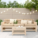 Garden Footstool 62x30x32 cm Solid Wood Pine
