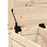 Garden Footstool 62x63.5x53.5 cm Solid Wood Pine