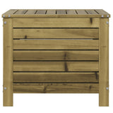 Garden Footstool 62x63.5x53.5 cm Impregnated Wood Pine