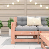 Garden Armrest Sofa with Cushion Solid Wood Douglas