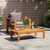 Garden Chair with Cushions Solid Wood Acacia