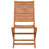 Folding Garden Chairs 2 pcs Solid Wood Acacia