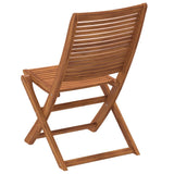 Folding Garden Chairs 2 pcs Solid Wood Acacia