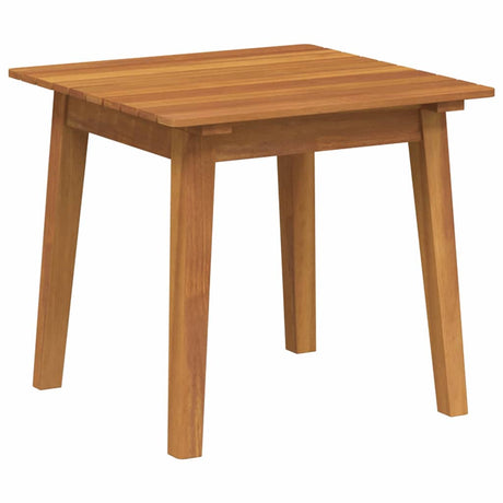 Outdoor Dining Set Brown Solid Acacia Wood