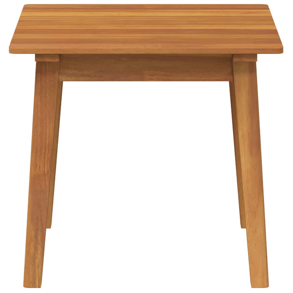 Outdoor Dining Set Brown Solid Acacia Wood