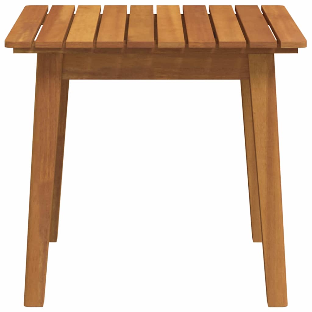 Outdoor Dining Set Brown Solid Acacia Wood