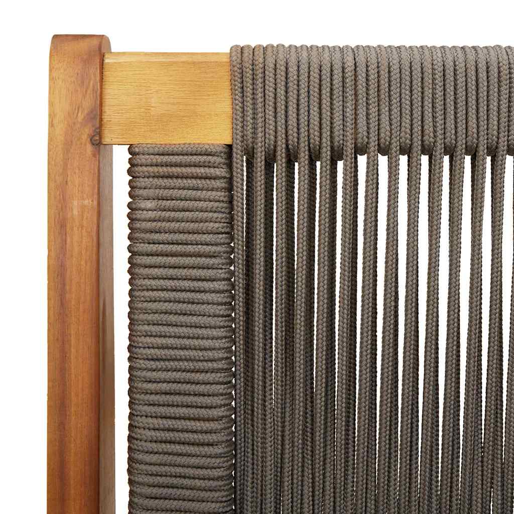 Garden Furniture 2 pcs Grey 78 x 67 x 73cm Solid Acacia wood