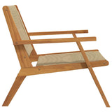 Garden Furniture 2 pcs Beige 78 x 67 x 73cm Solid Acacia wood