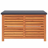 Garden Storage Box 90x48x55 cm Solid Wood Eucalyptus