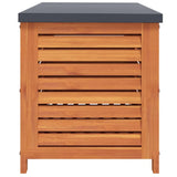 Garden Storage Box 90x48x55 cm Solid Wood Eucalyptus