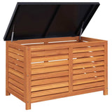 Garden Storage Box 90x48x55 cm Solid Wood Eucalyptus