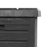 Outdoor Cushion Box Anthracite 73x50.5x46.5 cm Polypropylene