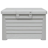 Outdoor Cushion Box Grey 73x50.5x46.5 cm Polypropylene