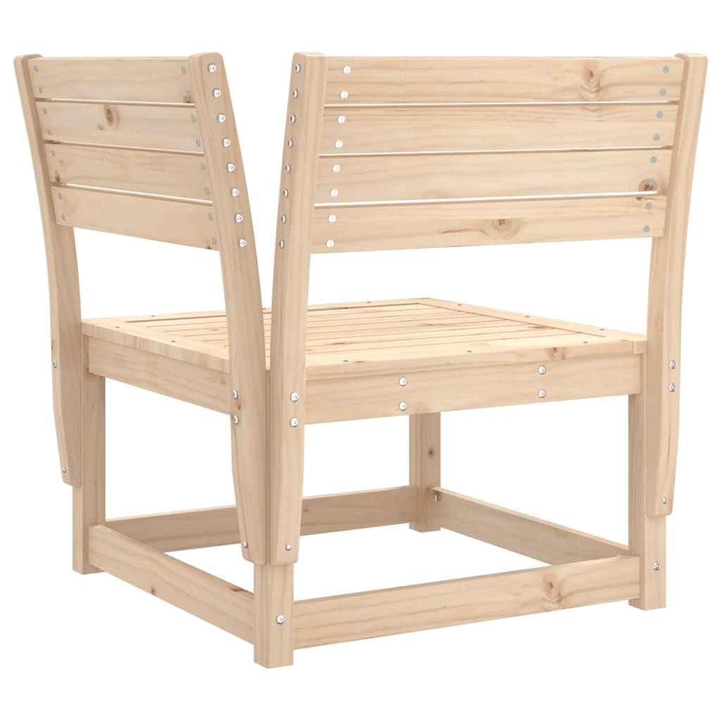 5 Piece Garden Lounge Set Solid Wood Pine