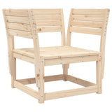 8 Piece Garden Lounge Set Solid Wood Pine