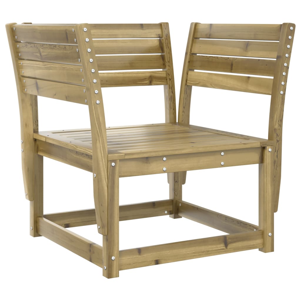 8 Piece Garden Lounge Set Impregnated Wood Pine