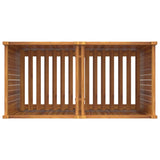 Garden Planter with Liner 100x50x100 cm Solid Wood Acacia