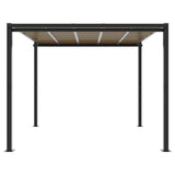 Garden Gazebo Anthracite 3x3 m Aluminium