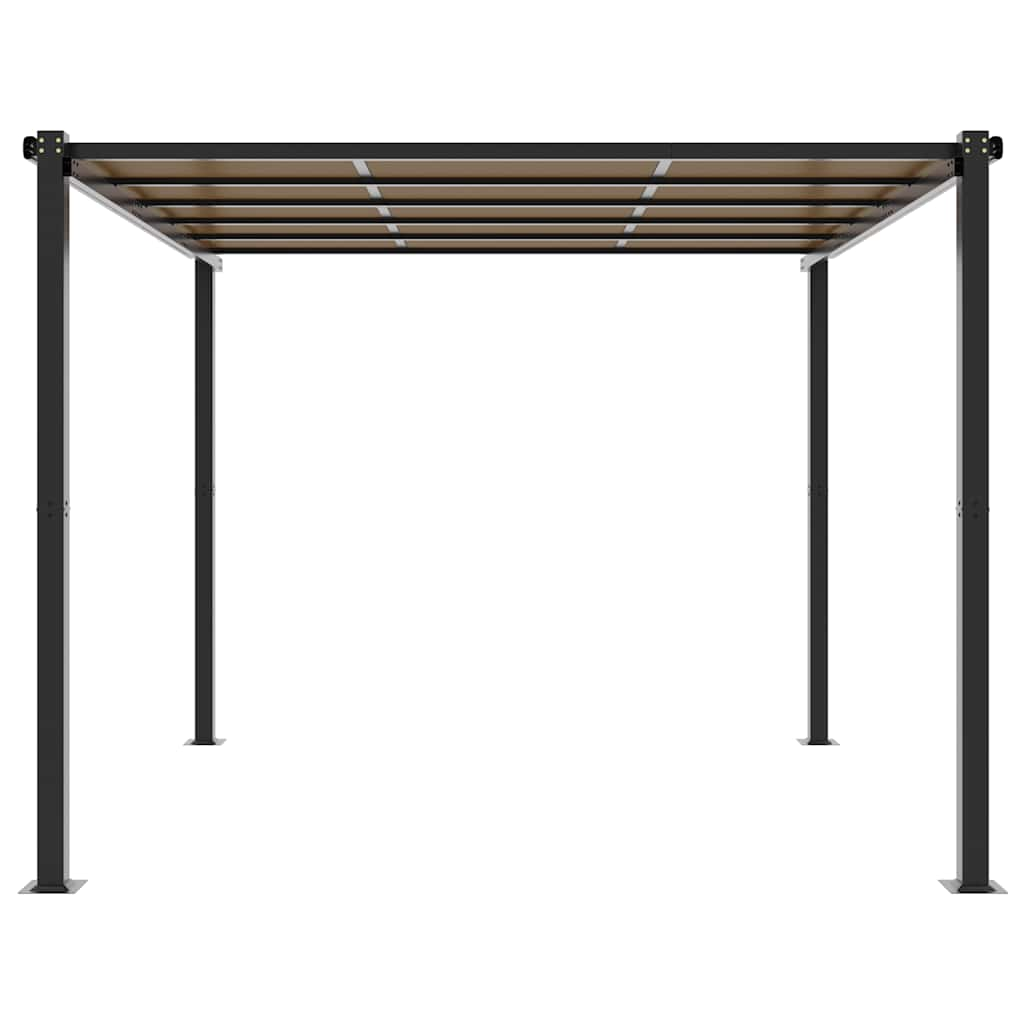 Garden Gazebo Anthracite 3x3 m Aluminium