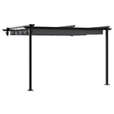 Wall Mounted Gazebo Anthracite Steel
