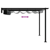 Wall Mounted Gazebo Anthracite Steel