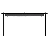 Wall Mounted Gazebo Anthracite Steel