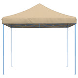 Foldable Party Tent Pop-Up Beige 292x292x315 cm