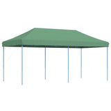 Foldable Party Tent Pop-Up Green 580x292x315 cm