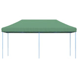 Foldable Party Tent Pop-Up Green 580x292x315 cm