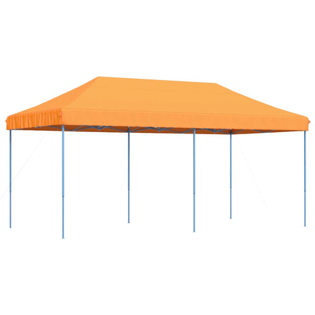 Foldable Party Tent Pop-Up Orange 580x292x315 cm