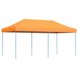 Foldable Party Tent Pop-Up Orange 580x292x315 cm