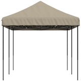 Foldable Party Tent Pop-Up Taupe 580x292x315 cm