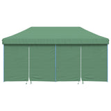 Foldable Party Tent Pop-Up with 4 Sidewalls Green