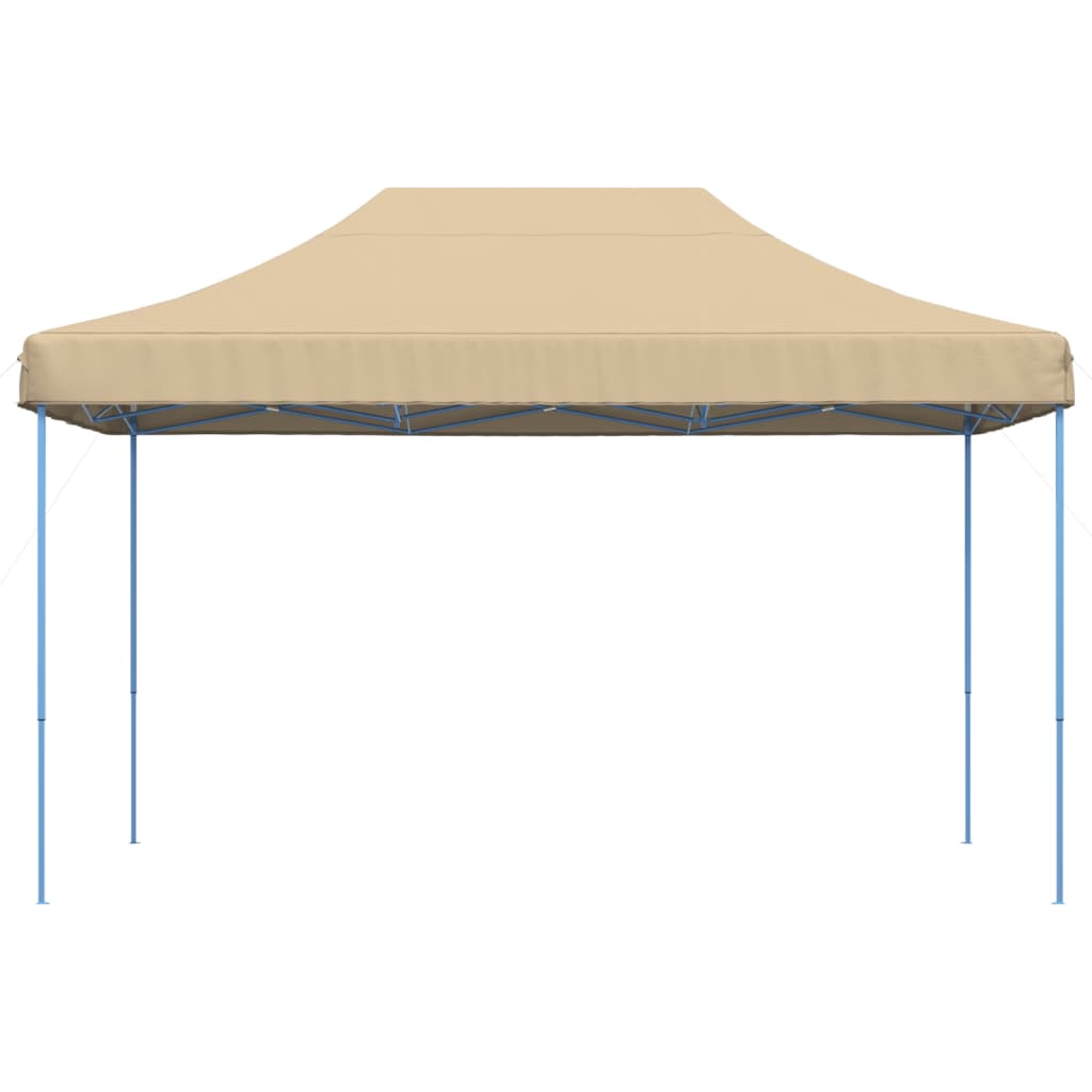 Foldable Party Tent Pop-Up Beige 440x292x315 cm