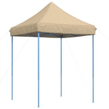 Foldable Party Tent Pop-Up Beige 200x200x306 cm