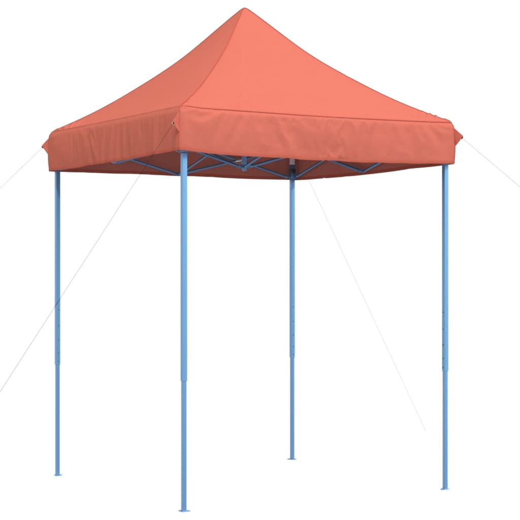 Foldable Party Tent Pop-Up Terracotta 200x200x306 cm