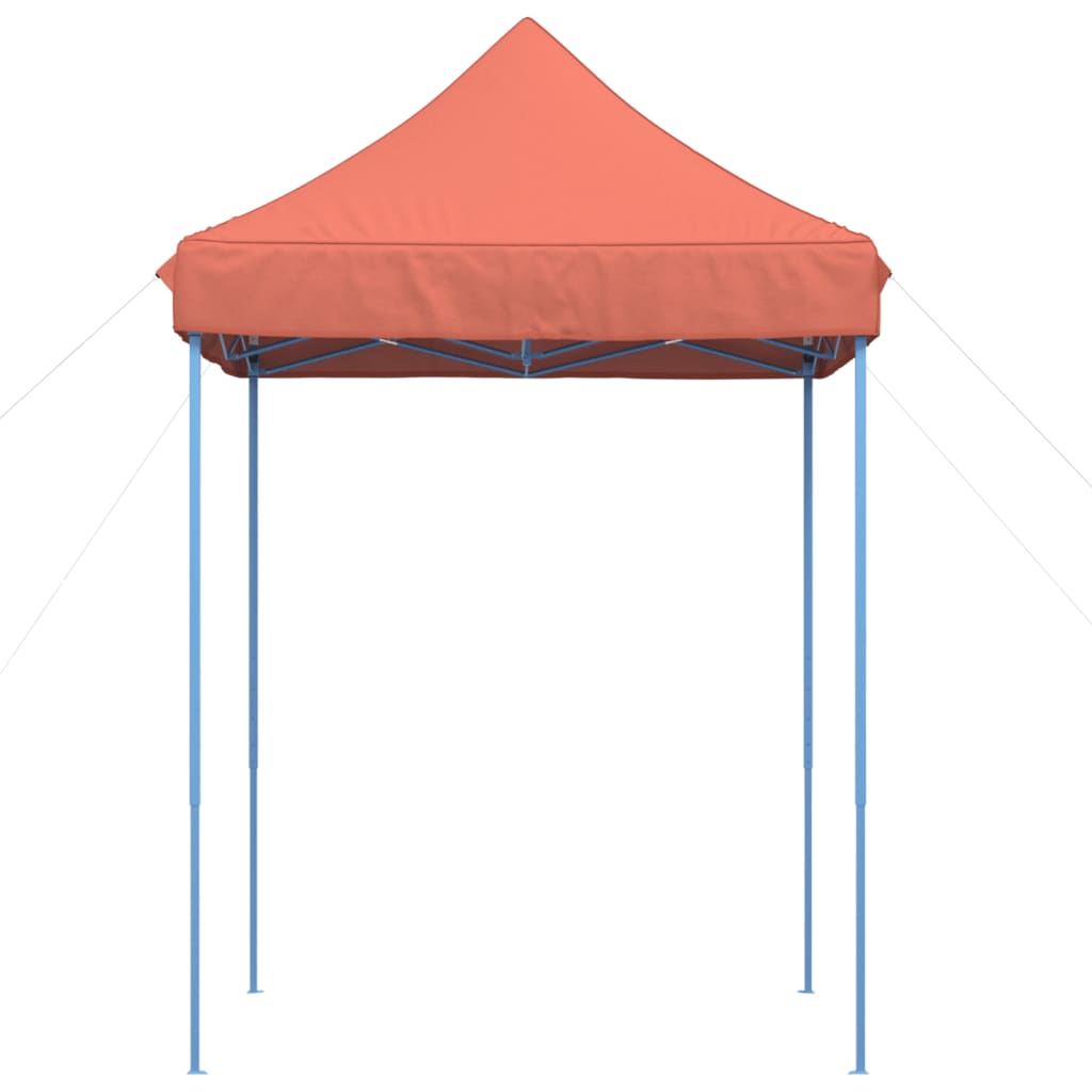 Foldable Party Tent Pop-Up Terracotta 200x200x306 cm