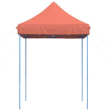 Foldable Party Tent Pop-Up Terracotta 200x200x306 cm