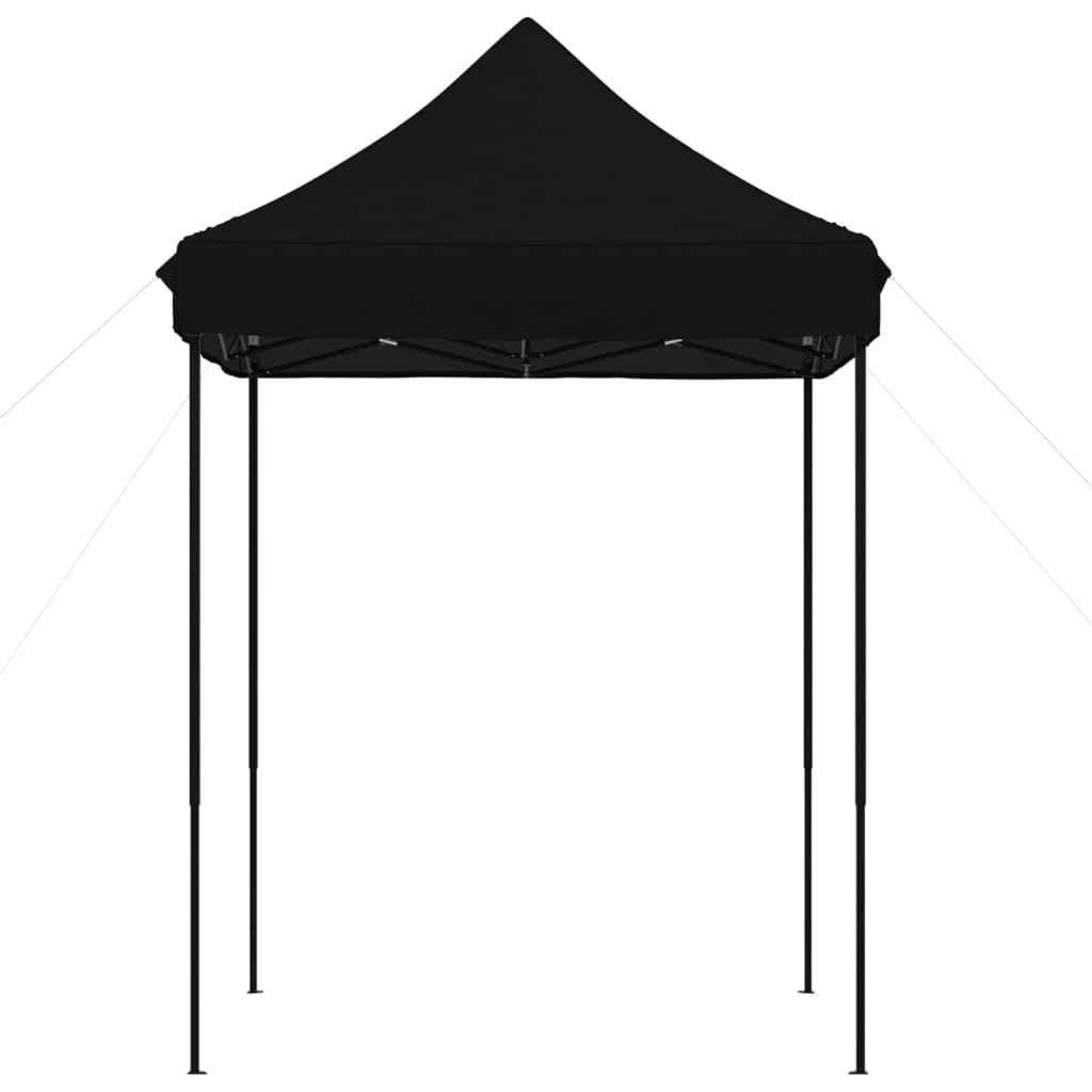 Foldable Party Tent Pop-Up Black 200x200x306 cm