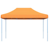 Foldable Party Tent Pop-Up Orange 410x279x315 cm